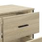 Preview: Kommode Sonoma-Eiche 91x35,5x74,5 cm Holzwerkstoff