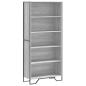 Preview: Bücherregal Grau Sonoma 80x31x169 cm Holzwerkstoff