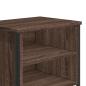 Preview: Nachttisch Braun Eichen-Optik 40x30x40 cm Holzwerkstoff