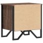 Preview: Nachttische 2 Stk. Braun Eichen-Optik 40x30x40 cm Holzwerkstoff
