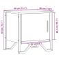 Preview: Nachttische 2 Stk. Braun Eichen-Optik 40x30x40 cm Holzwerkstoff
