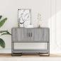 Preview: Konsolentisch Grau Sonoma 100x35x74,5 cm Holzwerkstoff