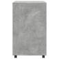 Preview: Rollschrank Betongrau 60x48x81 cm Holzwerkstoff