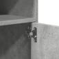 Preview: Rollschrank Betongrau 60x48x81 cm Holzwerkstoff