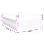 Preview: Boxspringbett mit Matratze Hellgrau 140x190 cm Samt