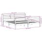 Preview: Massivholzbett ohne Matratze Wachsbraun 180x200 Kiefernholz