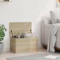 Preview: Truhe Sonoma-Eiche 60x35x35 cm Holzwerkstoff