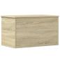 Preview: Truhe Sonoma-Eiche 60x35x35 cm Holzwerkstoff