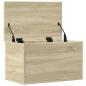Preview: Truhe Sonoma-Eiche 60x35x35 cm Holzwerkstoff