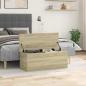 Preview: Truhe Sonoma-Eiche 90x35x35 cm Holzwerkstoff