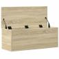 Preview: Truhe Sonoma-Eiche 90x35x35 cm Holzwerkstoff