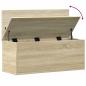 Preview: Truhe Sonoma-Eiche 90x35x35 cm Holzwerkstoff