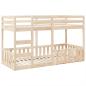 Preview: Etagenbett 80x200 cm Massivholz Kiefer