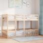 Preview: Etagenbett 90x190 cm Massivholz Kiefer