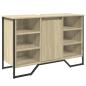 Preview: Waschbeckenunterschrank Sonoma-Eiche 91x35x60 cm Holzwerkstoff