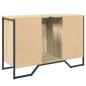 Preview: Waschbeckenunterschrank Sonoma-Eiche 91x35x60 cm Holzwerkstoff