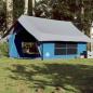 Preview: ARDEBO.de - Campingzelt 5 Personen Blau Wasserdicht