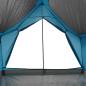 Preview: Campingzelt 5 Personen Blau Wasserdicht