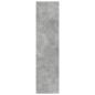 Preview: Kleiderschrank Betongrau 80x50x200 cm Holzwerkstoff