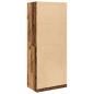 Preview: Kleiderschrank Altholz-Optik 80x50x200 cm Holzwerkstoff