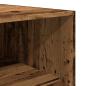 Preview: Kleiderschrank Altholz-Optik 80x50x200 cm Holzwerkstoff