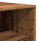 Preview: Kleiderschrank Altholz-Optik 50x50x200 cm Holzwerkstoff