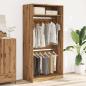 Preview: Kleiderschrank Artisan-Eiche 100x50x200 cm Holzwerkstoff