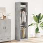 Preview: Kleiderschrank Betongrau 50x50x200 cm Holzwerkstoff