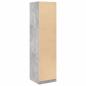 Preview: Kleiderschrank Betongrau 50x50x200 cm Holzwerkstoff