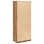 Preview: Kleiderschrank Artisan-Eiche 80x50x200 cm Holzwerkstoff