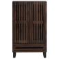 Preview: Highboard Braun 60x34x100 cm Massivholz Mango