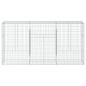 Preview: Gabione mit Deckel 300x50x150 cm Verzinktes Eisen