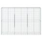 Preview: Gabione mit Deckel 300x50x200 cm Verzinktes Eisen