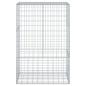 Preview: Gabione mit Deckel 100x50x150 cm Verzinktes Eisen
