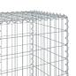 Preview: Gabione mit Deckel 100x50x150 cm Verzinktes Eisen