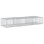 Preview: Gabione mit Deckel 300x100x50 cm Verzinktes Eisen