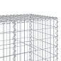 Preview: Gabione mit Deckel 1200x100x100 cm Verzinktes Eisen