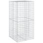 Preview: Gabione mit Deckel 100x100x200 cm Verzinktes Eisen