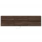 Preview: TV-Wandschrank mit LED Braun Eichen-Optik 180x31x45 cm