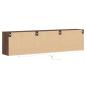 Preview: TV-Wandschrank mit LED Braun Eichen-Optik 180x31x45 cm