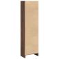 Preview: Bücherregal Braun Eichen-Optik 40x24x143 cm Holzwerkstoff