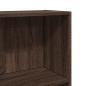Preview: Bücherregal Braun Eichen-Optik 40x24x143 cm Holzwerkstoff