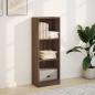 Preview: Bücherregal Braun Eichen-Optik 40x24x109 cm Holzwerkstoff