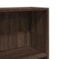 Preview: Bücherregal Braun Eichen-Optik 40x24x109 cm Holzwerkstoff