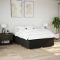 Preview: ARDEBO.de - Bettgestell ohne Matratze Schwarz 160x200 cm Stoff