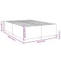 Preview: Bettgestell ohne Matratze Schwarz 160x200 cm Stoff
