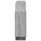 Preview: Wandregal Grau Sonoma 159x18x65 cm Holzwerkstoff