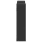 Preview: Wandregal Schwarz 99x15x60 cm Holzwerkstoff