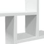 Preview: Wandregale 2 Stk. Weiß 50x12x50 cm Holzwerkstoff
