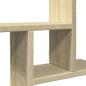 Preview: Wandregale 2 Stk. Sonoma-Eiche 50x12x50 cm Holzwerkstoff